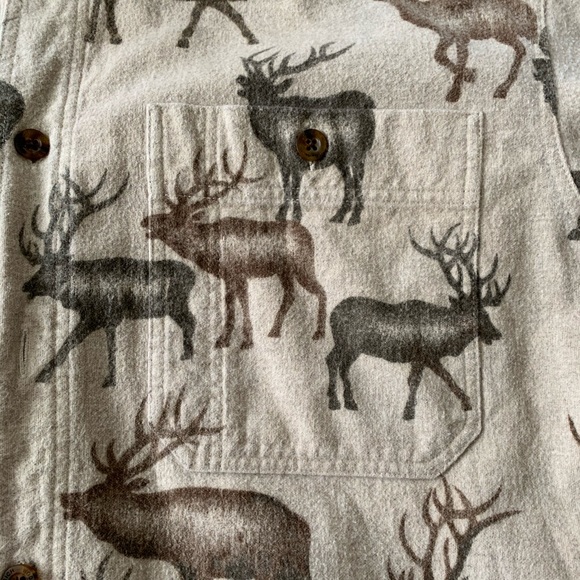 Woolrich Men’s Sportsman Chamois button down - Picture 3 of 5